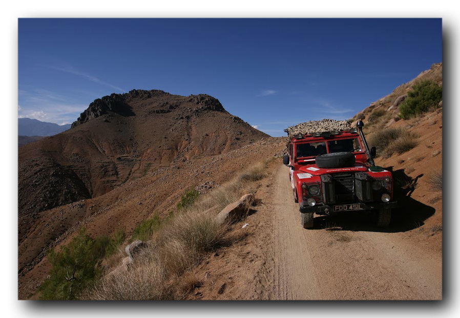 Red in Morocco