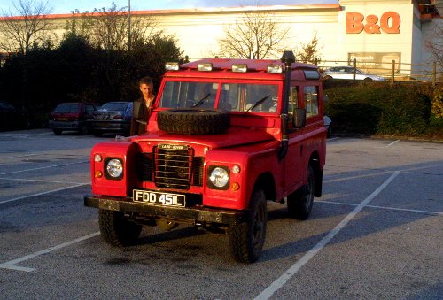 Red after its first MOT