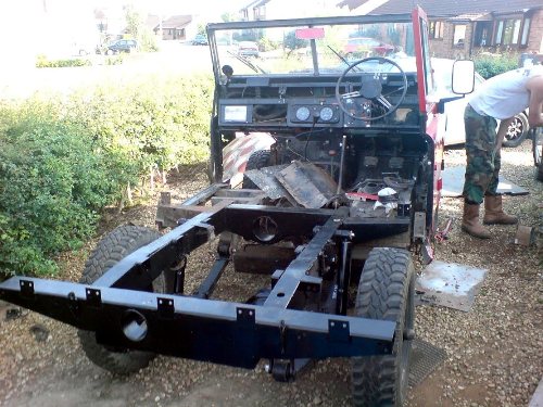 Land Rover sitting pretty